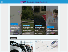 Tablet Screenshot of loansloc.com